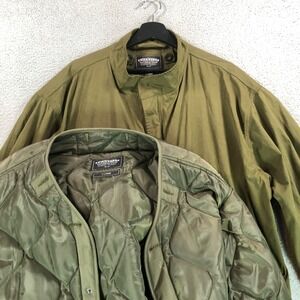 Frizmworks Vincent M65 Fishtail Parka‎ Mens Extra Large Sage Green Coat